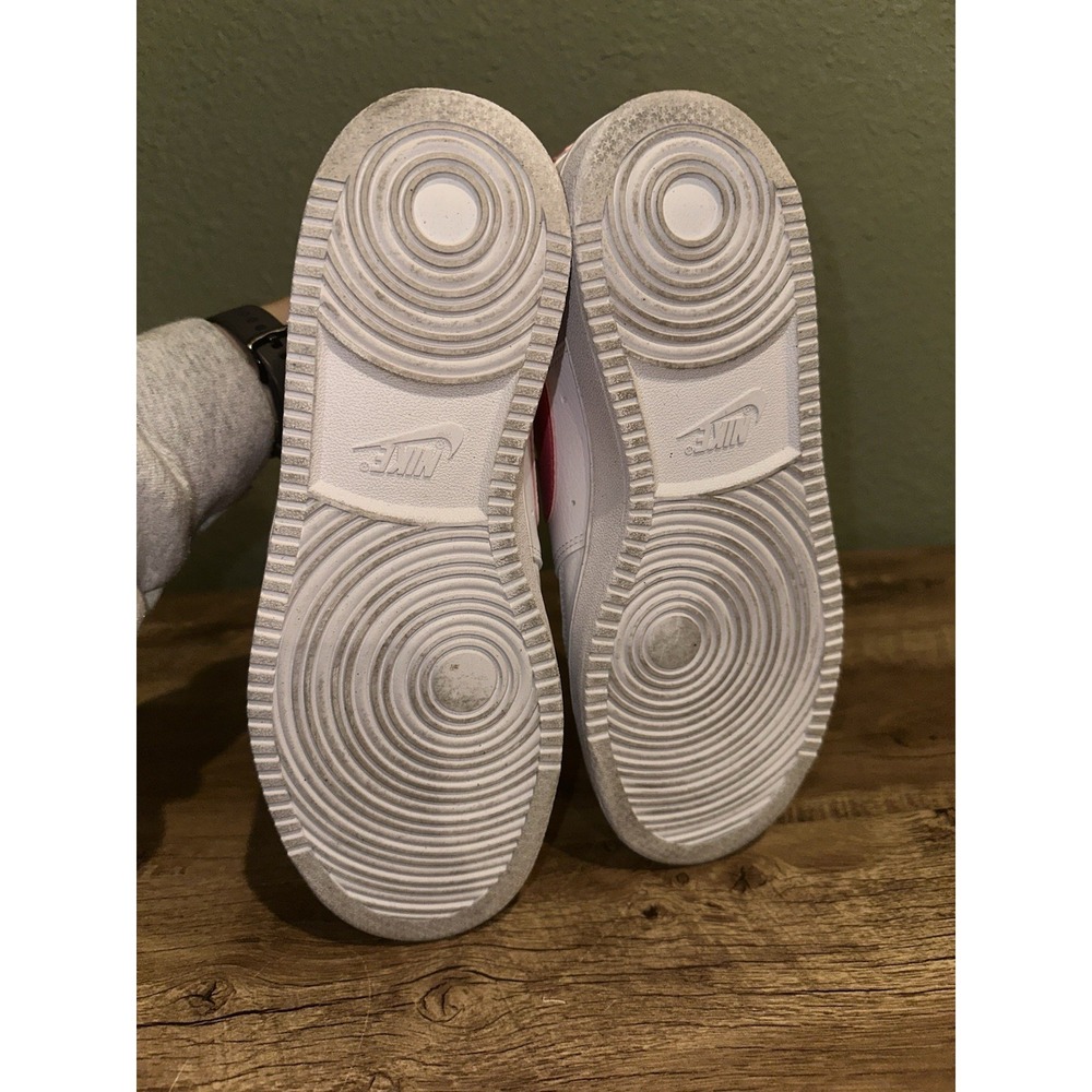 Nike COURT VISION LOW Women's White Coral DR9885-101 Athletic Sneaker Size 8 - Picture 7 of 8